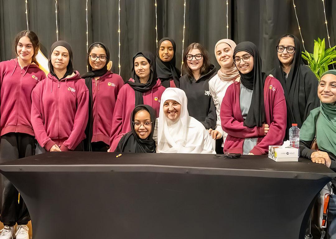 An afternoon with Dr. Haifaa Younis